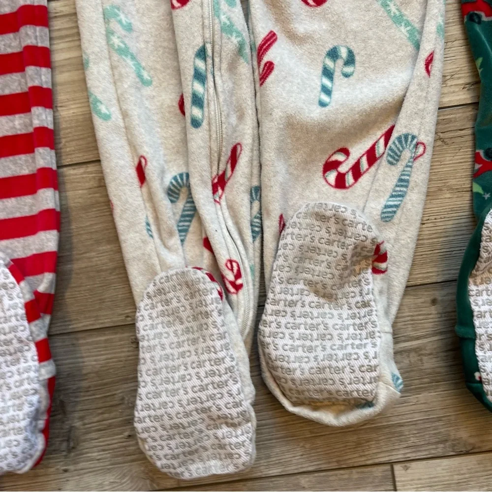 Carter's | Holiday Footie Pajamas | Size: 5T | Bundle: Set of 3